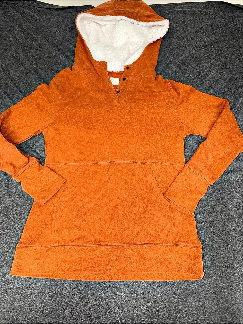 Wild Rye Helens Hoodie Orange Hooded Pullover